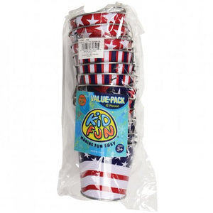 Mini Patriotic Buckets Party Favor (One dozen)