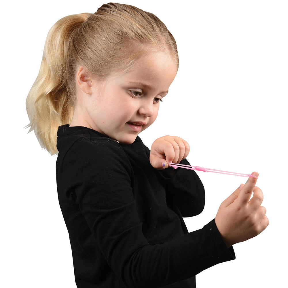 Stretchy Flying Frogs Toy Set - 72 Pieces