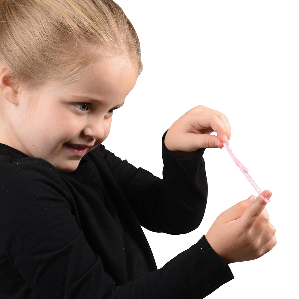 Stretchy Flying Frogs Toy Set - 72 Pieces