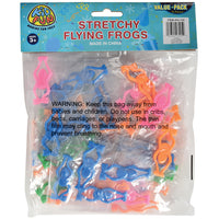 Stretchy Flying Frogs Toy Set - 72 Pieces
