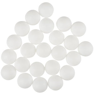 White Plastic Balls (24 per Package)