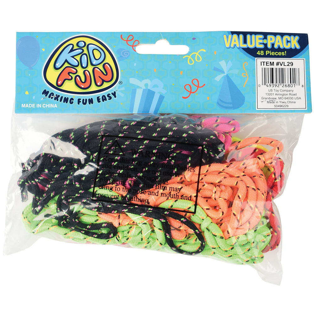 Friendship Bracelets Party Favor - 48 Pieces