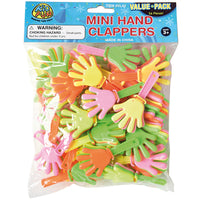 Mini Hand Clappers Toy - 36 Pieces