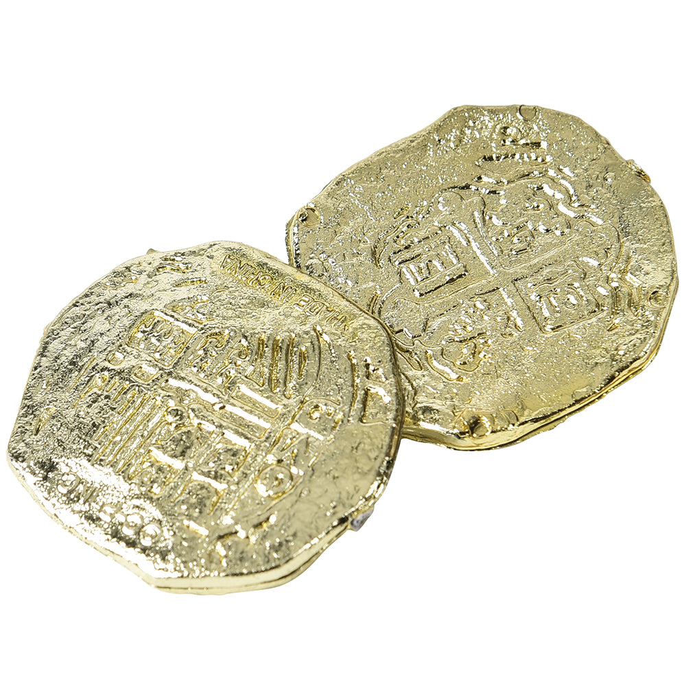 Ancient Pirate Coins Novelty - 72 Pieces