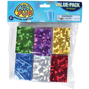 Mini Laser Memo Pad Stationery - 72 Pieces