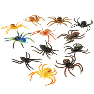 Mini Spiders Toy Set (1 Dozen)