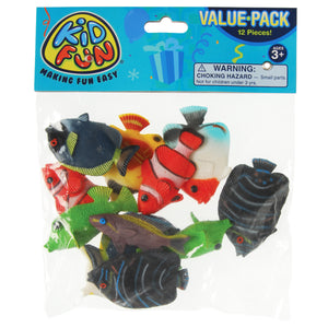 Mini Tropical Fishes Toy Set (one dozen)