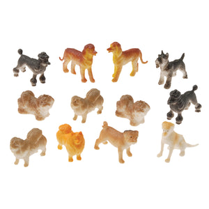 Mini Dogs Plush Toys (one dozen)