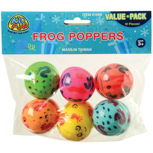 Frog Poppers Toy (One Dozen)
