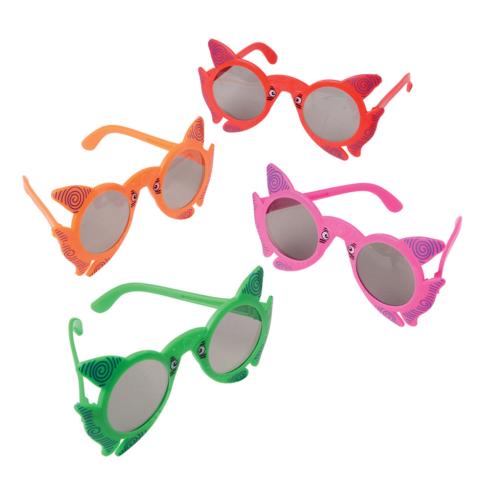 Luau Party Fish Sunglasses Novelty (12 Sunglasses Per Package