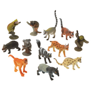 Rain Forest Animals Plush Toys (One Dozen)