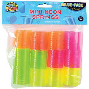 Neon Springs Toy (One Dozen)