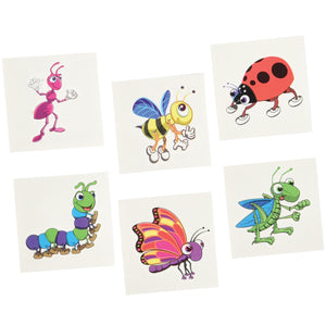 Insect Temporary Tattoos Party Favor (144 pieces)