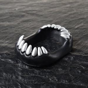 Silver Scary Teeth Costume Accessory (One Dozen)