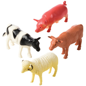 Farm Animals Plush Toy (One dozen)