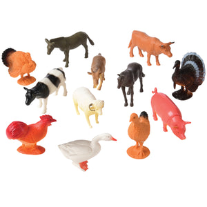 Farm Animals Plush Toy (One dozen)