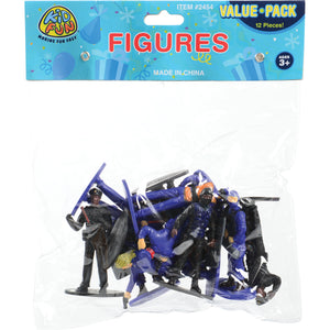 Police Figures Toy Set (1 Dozen)