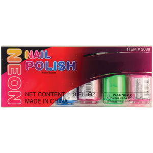 Neon Nail Polish Party Favor (One Dozen)