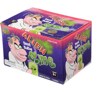 Alien Test Tube Slime Toy (1 Dozen)