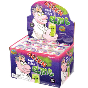 Alien Test Tube Slime Toy (1 Dozen)