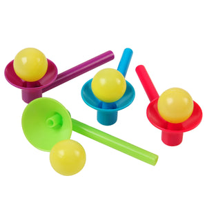 Blow Cup And Ball Games Toy (1 Dozen)