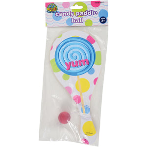 Candy Paddle Balls Toy (One Dozen)