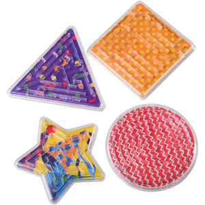Rainbow Party Maze Puzzle Toy (pack of 12)