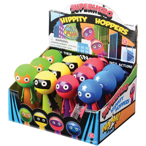 Superhero Hippity Toy Hoppers (1 dozen)
