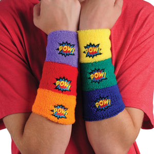 Superhero Wristbands Costume (1 dozen)