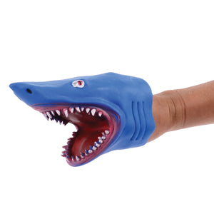 Stretchy Shark Hand Puppet Toy (pack of 6)