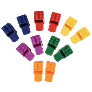 Block Mania Whistles Party Favor (pack of 12)