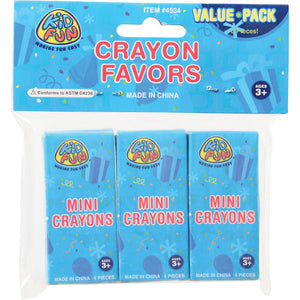 Crayon Favors Party Favor (set of 6)