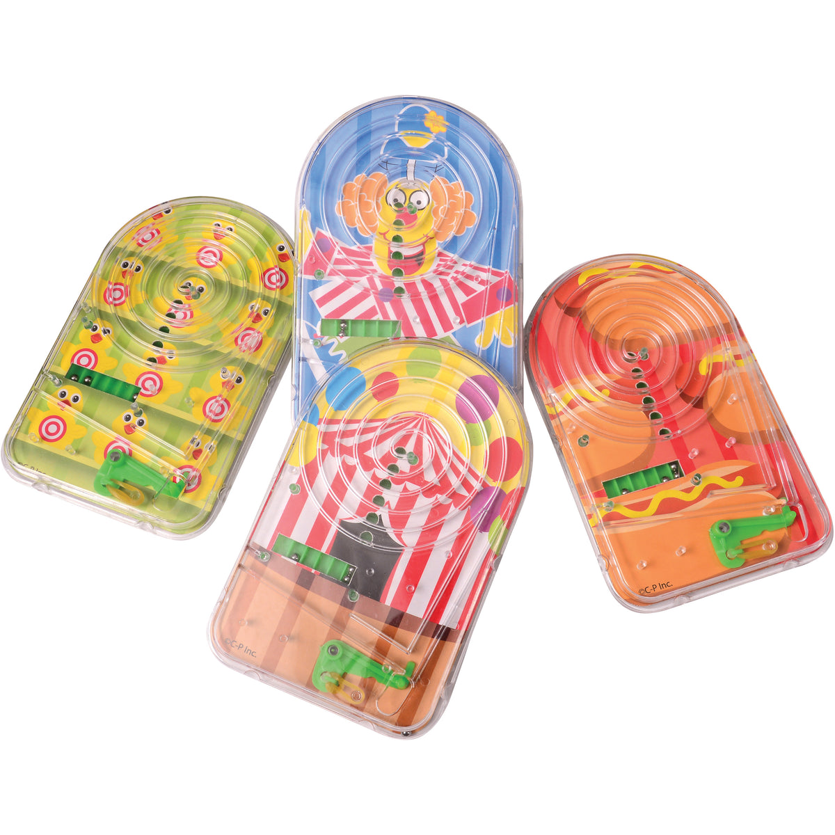 Carnival Pinball Games Toy (set of 4)