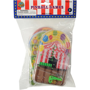 Carnival Pinball Games Toy (set of 4)