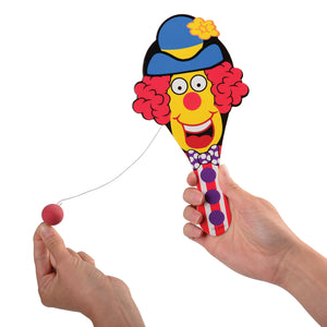 Carnival Paddle Balls Toy (1 Dozen)