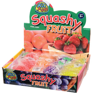 Squashy Fruit Toy (1 Dozen)