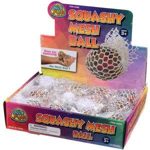 Squashy Mesh Ball Toy (1 Dozen)