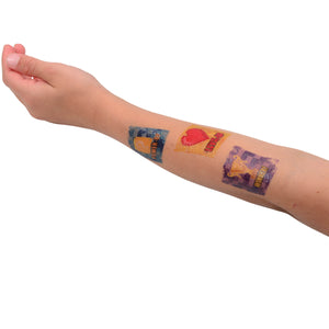 Power Up Tattoos Party Favor (Pack of 36)