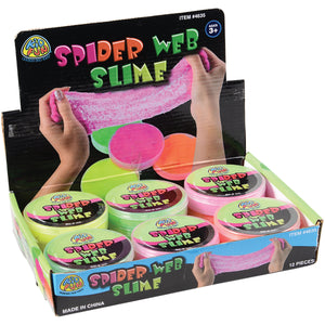 Halloween Spider Web Slime Party Favor (1 Dozen)