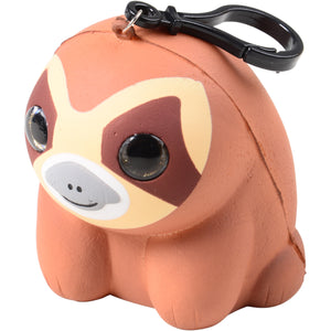 Squishy Sloth with Glitter Eyes Toy (1 Dozen)