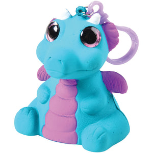 Squishy Dragon with Glitter Eyes Toy (1 Dozen)