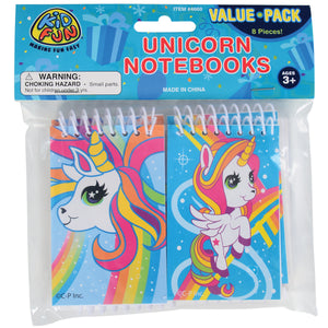 Unicorn Notebooks Pack of 8 Stationery