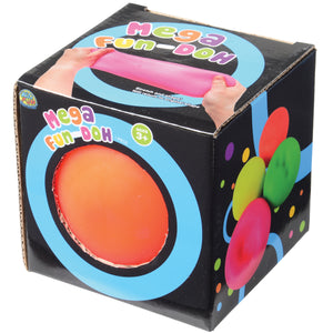 Mega Fun Dough Ball Toy 6 Per Display (2 Displays)