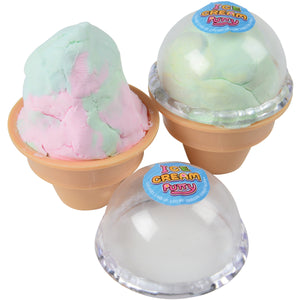 Ice Cream Cloud Putty Toy 12 Per Display