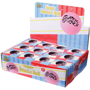 Super Bounce Ball Toy 12 Per Display