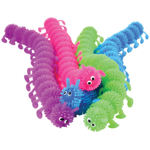 Colorful Centipedes Toy Set 24 Per Display