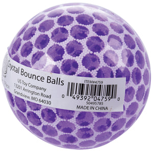 Crystal Bounce Ball Toy 12 Per Display