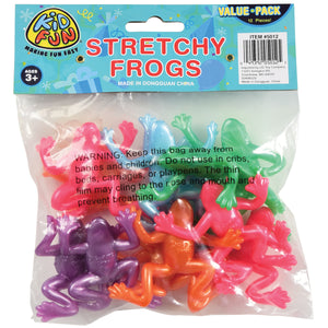 Stretchy Frogs Toy Set (One Dozen)