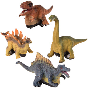 Pullback Toy  Dinos 12 Piece Display Box With 4 Different Styles
