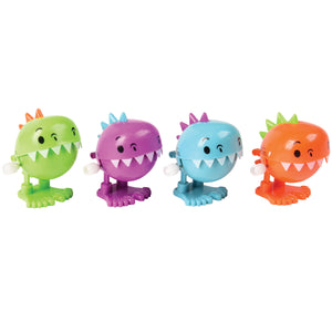 Wind Up Toy  Dinos 12 Piece Display With Assorted Colors